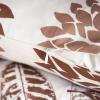 imagePhantoscope Set of 4 New Living Series Leaf Geometric Throw Decorative Velvet Pillow Cover Cushion Cover Christmas Green 18 x 18 inches 45 x 45 cmCaramel