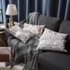 imagePhantoscope Set of 4 New Living Series Leaf Geometric Throw Decorative Velvet Pillow Cover Cushion Cover Christmas Green 18 x 18 inches 45 x 45 cmCoffee