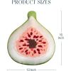 imagePhantoscope Fruit Shaped Pillows Series Grape Shape Throw Pillow Fun Home Decor of Fruit Themed Shaped Cushions Fall Decorative Shaped Pillow for Couch Bed and Chair Purple 18 x 13 inchesFig PinkGreen