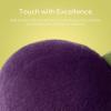 imagePhantoscope Fruit Shaped Pillows Series Grape Shape Throw Pillow Fun Home Decor of Fruit Themed Shaped Cushions Fall Decorative Shaped Pillow for Couch Bed and Chair Purple 18 x 13 inchesGrape Purple