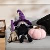 imagePhantoscope Teddy Fleece Pumpkin Throw Pillows Ultra Soft Sherpa Decorative Cute 3D Shaped Cushion Army Green 6 x 12 inchesBlush Pink