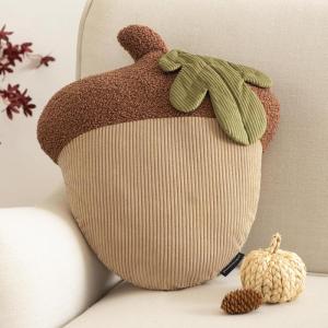 imagePhantoscope Fruit Shaped Pillows Series Grape Shape Throw Pillow Fun Home Decor of Fruit Themed Shaped Cushions Fall Decorative Shaped Pillow for Couch Bed and Chair Purple 18 x 13 inchesAcorn Brown