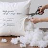 imagePhantoscope Outdoor Waterproof Pillow Inserts Premium Water Resistant Patio Cushion Square Form Throw Pillow for Outdoor Couch Chair 18 X 18 InchesPack of 24