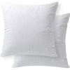 imagePhantoscope Outdoor Waterproof Pillow Inserts Premium Water Resistant Patio Cushion Square Form Throw Pillow for Outdoor Couch Chair 18 X 18 InchesPack of 22