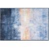imagePhantoscope Geometry Collection Area Rug 4x6  Washable Rug Boho Rugs NonSlip for Living Room Bedroom Dining Room Dorm Indoor LowPile Carpet Modern Accent Rug Deep GreyGoldBlueBeige