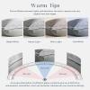 imagePhantoscope Pack of 4 Paris Corduroy Throw Pillow Covers Unique Vintage Twill Edge Decorative Pillows Solid Boho Textured Pillow Covers Fall Broadside Square Cushion Case Light Gray18 x 18 InchLight Grey