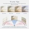 imagePhantoscope Pack of 4 Paris Corduroy Throw Pillow Covers Unique Vintage Twill Edge Decorative Pillows Solid Boho Textured Pillow Covers Fall Broadside Square Cushion Case Light Gray18 x 18 InchCream