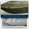 imagePhantoscope Pack of 4 Paris Corduroy Throw Pillow Covers Unique Vintage Twill Edge Decorative Pillows Solid Boho Textured Pillow Covers Fall Broadside Square Cushion Case Light Gray18 x 18 InchLight Grey