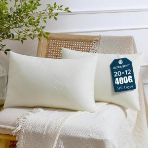 imagePhantoscope Premium 18x18 Throw Pillow Inserts UltraSoft Pillow Inserts with Quilted Air Layer Decorative Indoor Throw Pillows for Couch Bedroom Cushion Sham Stuffer Pack of 12