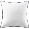 imagePhantoscope 18x18 Pillow Inserts Decorative Throw Pillow Inserts with 100 Cotton Jacquard Cover Virgin Fiber Pillow Sham Stuffer Square Couch Cushion Pillows Pack of 1 18x18 InchJacquard White