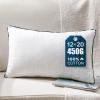 imagePhantoscope 18x18 Pillow Inserts Decorative Throw Pillow Inserts with 100 Cotton Jacquard Cover Virgin Fiber Pillow Sham Stuffer Square Couch Cushion Pillows Pack of 1 18x18 InchJacquard White