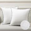 image:imagePhantoscope 12x20 Pillow Inserts Decorative Throw Pillow Inserts with 100 Cotton Jacquard Cover Virgin Fiber Pillow Sham Stuffer Lumbar Square Couch Cushion Pillows Pack of 2 12x20 InchJacquard White