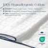 image:imagePhantoscope 12x20 Pillow Inserts Decorative Throw Pillow Inserts with 100 Cotton Jacquard Cover Virgin Fiber Pillow Sham Stuffer Lumbar Square Couch Cushion Pillows Pack of 2 12x20 InchJacquard White