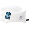 image:imagePhantoscope 18x18 Outdoor Pillow Inserts  Pack of 2 Outdoor Pillows Waterproof Down Alternative Throw Pillows Couch Sham Cushion Stuffer for Patio and Porch FurniturePure White