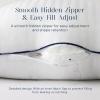 image:imagePhantoscope 18x18 Synthetic Down Alternative Pillow Inserts Handmade Down Pillows Insert Sleeping Throw Pillows with 100 Cotton Cover Decorative Pillow Stuffer for Sofa Couch BedWhite Set of 220x20 Inch