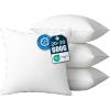 image:imagePhantoscope Hypoallergenic Throw Pillows Insert 100 Virgin Fiber Throw Pillows  Indoor Pillow Inserts Decor Stuffer for Desk Sofa and Couch Set of 2 12 x 2020x20 Inch