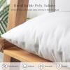 image:imagePhantoscope Pillow Inserts Hypoallergenic 100 Virgin Fiber Square Form Microfiber Throw Pillow Inserts Couch Bed Pillows 45x45 cm 18x18 Inch Pack of 122x22 Inch