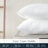 image:imagePhantoscope Pillow Inserts Hypoallergenic 100 Virgin Fiber Square Form Microfiber Throw Pillow Inserts Couch Bed Pillows 45x45 cm 18x18 Inch Pack of 122x22 Inch