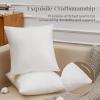 image:imagePhantoscope Pillow Inserts Hypoallergenic 100 Virgin Fiber Square Form Microfiber Throw Pillow Inserts Couch Bed Pillows 45x45 cm 18x18 Inch Pack of 118x18 Inch