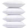 image:imagePhantoscope Pillow Inserts Hypoallergenic 100 Virgin Fiber Square Form Microfiber Throw Pillow Inserts Couch Bed Pillows 45x45 cm 18x18 Inch Pack of 122x22 Inch