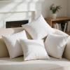 image:imagePhantoscope 18x18 Pillow Inserts Set of 4 Lightweight Down Alternative Throw Pillows for Couch Soft Indoor Decorative Pillow Forms Cushion Inserts for Bed18x18Inch