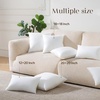 image:imagePhantoscope 18x18 Pillow Inserts Square Decorative Throw Pillows for Couch Bed 100 Virgin Fiber Fluffy Cushion Forms Pack of 112x20 Inch