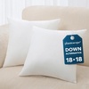 image:imagePhantoscope 18x18 Pillow Inserts Square Decorative Throw Pillows for Couch Bed 100 Virgin Fiber Fluffy Cushion Forms Pack of 118x18 Inch