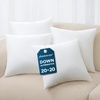 image:imagePhantoscope 18x18 Pillow Inserts Square Decorative Throw Pillows for Couch Bed 100 Virgin Fiber Fluffy Cushion Forms Pack of 120x20 Inch