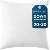 image:imagePhantoscope 18x18 Pillow Inserts Square Decorative Throw Pillows for Couch Bed 100 Virgin Fiber Fluffy Cushion Forms Pack of 120x20 Inch