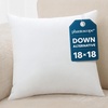 image:imagePhantoscope 18x18 Pillow Inserts Square Decorative Throw Pillows for Couch Bed 100 Virgin Fiber Fluffy Cushion Forms Pack of 118x18 Inch
