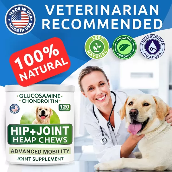 BarkampampSpark Advanced Hemp Chews for Dog Joint Pain Relief  Glucosamine Chondroitin Hemp Treats Hip Joint Health  Joint Supplement Large Breed ampamp Small  Hemp Treats Joints Old Senior Dog 120CtHemp Hip Joint Pain  Mobility