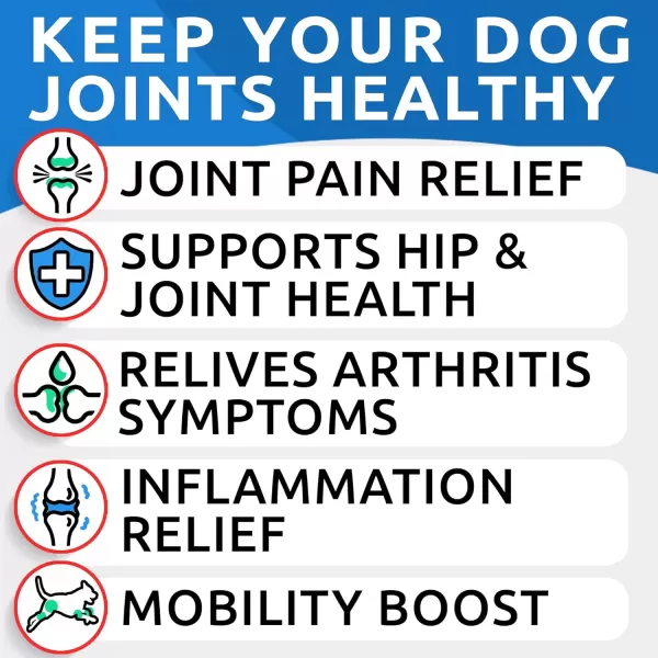 BarkampampSpark Glucosamine Chondroitin Dog Hip ampamp Joint Supplement  Joint Pain Relief  Hip ampamp Joint Chews  Joint Support Large Small Breed  Senior Doggie Vitamin Pill Joint Health 180 Treats  ChickenBacon