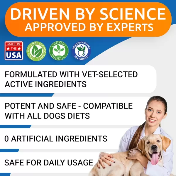 BarkampampSpark Glucosamine Chondroitin Dog Hip ampamp Joint Supplement  Joint Pain Relief  Hip ampamp Joint Chews  Joint Support Large Small Breed  Senior Doggie Vitamin Pill Joint Health 180 Treats  ChickenBacon