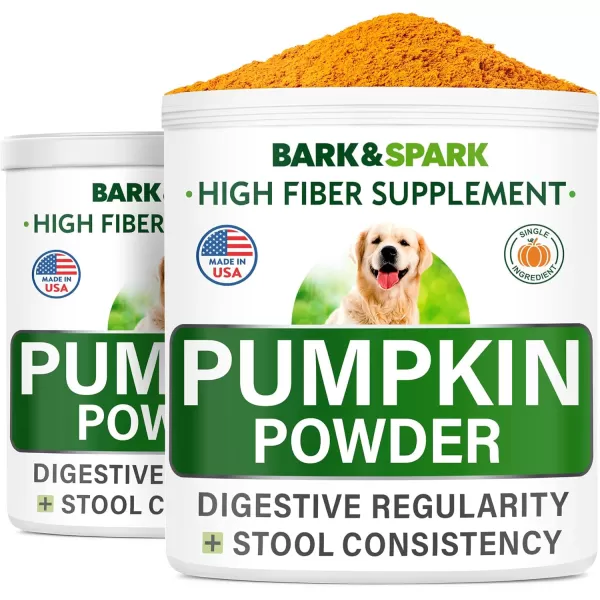 BARKampampSPARK AllNatural Grass Burn Spot Chews for Dogs  Pee Lawn Spot Saver  Grass Restore Treats  Dog Urine Neutralizer Solution for Grass Burn Spots  Made in USA  120 ChewsPumpkin Powder