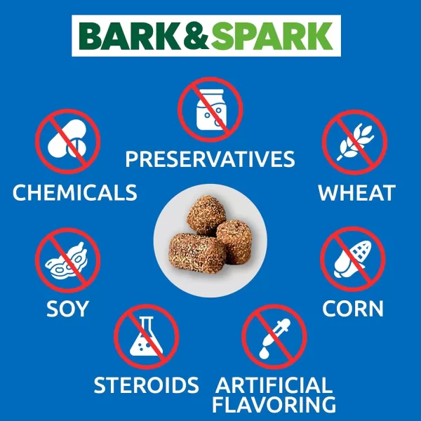 BARKampampSPARK NO Poo Treats  Prevent Dog Poop Eating  Coprophagia Treatment  Stool Eating Deterrent  Probiotics ampamp Enzymes  Digestive Health  Breath Aid  Made in USA  120 Ct  ChickenChicken