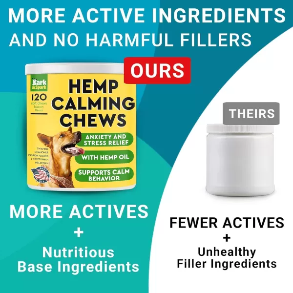 Calming Hemp  Dog Probiotics Bundle  Hemp Oil  Digestive Enzymes  Prebiotics  Anxiety Relief  Gas Diarrhea Allergy Constipation Upset Stomach Relief  Digestion  Immunity  300 Soft Chews