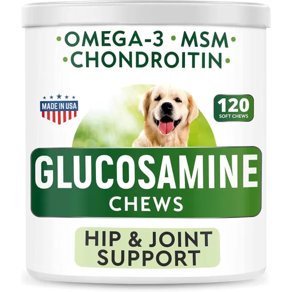 Glucosamine Dog Treats  Grass Treatment for Dog Urine Bundle  Hip Support and Joint Pain Relief Supplement w Chondroitin MSM Omega3  Pee Lawn Repair w Probiotics  Dog Urine Neutralizer