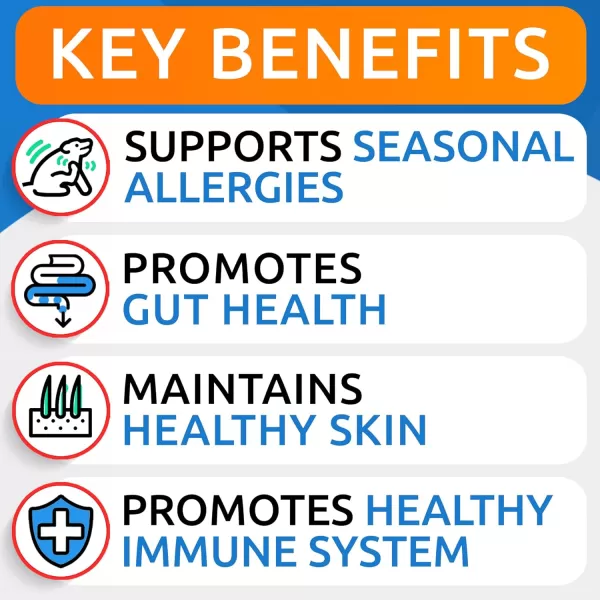 Allergy Relief  Probiotics Bundle  AntiItch SkinampampCoat  AllergyampampItchy Skin  Omega 3 Fish Oil  Digestive Enzymes  ItchingampampPaw Licking  Pet Diarrhea Gas Treatment Upset  360 Chews  Made in USA