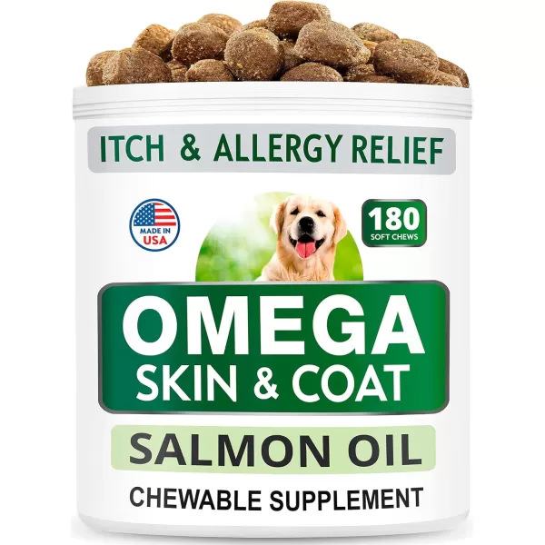 imageHemp Treats  Glucosamine  Omega 3 for Dogs Bundle  Joint Pain  Allergy and Itch Relief  Hip ampamp Joint Supplement wMSM  Chondroitin  Hemp Oil  Omega 3  EPA ampamp DHA Fatty Acids  120  180 Chews