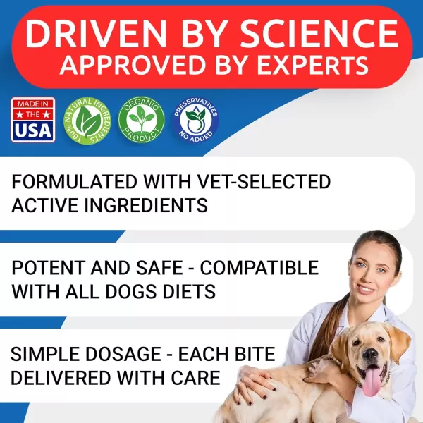 imageNatural Flea and Tick Prevention Chews for Dogs  Chewable Tablets for Dogs  All Breeds and Ages  Made in USA Flea and Tick Remover Supplement  Bacon  120 TreatsBacon