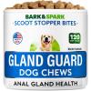 imageBARKampampSpark Gland Guard  Anal Gland Support  Scoot Treatment  Prebiotics ampamp Digestive Enzymes Supplement for Dogs Digestion ampamp Gut Health Proprietary Blend Beet Psyllium Dandelion ampamp Pumpkin 120CtBacon