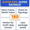 imageNo Poo Chews for Dogs  Coprophagia ampamp Stool Eating Deterrent with Probiotics Digestive Enzymes ampamp Breath Aid Support  Stop Dog Poop Eating  Made in USA  120 Soft ChewsChicken
