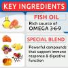 imageBARKampampSPARK Allergy Relief  Omega 3 Bundle  AntiItch Skin ampamp Coat  Skin Allergy  Omega 3 Fish Oil  EPAampampDHA Fatty Acid  ItchingampampPaw Licking  Joint Health  240 Chews  360 Chews  Made in USA