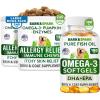 imageAllergy Relief  Omega 3 Bundle  AntiItch ampamp Hot Spots  Skin Allergy  Omega 3  Pumpkin  Enzymes  Immune Supplement  Joint Health  420 Chews  Peanut Butter  Fish Flavor  Made in USA