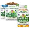 imageOmega 3 for Dogs Bundle  AntiItch Skin  Skin Allergy  Omega 3 Fish Oil  EPA ampamp DHA Fatty Acids  Itching ampamp Paw Licking  Itch Relief  180 Softgels  360 Chews  Made in USA