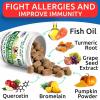 imageAllergy Relief  Glucosamine Treats Bundle  Itchy Skin Relief  Old Dog Joint Pain Relief  Omega3 Pumpkin Enzymes Chondroitin  Seasonal Allergies  Senior Advanced Joint Health  240Ct  US Made