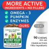 imageAllergy Relief  Glucosamine Treats Bundle  Itchy Skin Relief  Old Dog Joint Pain Relief  Omega3 Pumpkin Enzymes Chondroitin  Seasonal Allergies  Senior Advanced Joint Health  240Ct  US Made