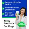 imageBARKampampSPARK Dog Probiotics for Digestive Health ampamp Enzymes  Diarrhea Gas Upset Stomach Relief ampamp Season Allergy  Chews for Digestion  Pet Probiotics for Dogs 60Ct ChickenProbiotic Chews