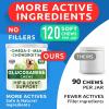 imageBARKampampSPARK Glucosamine Dog Treats Bundle  Joint Pain Relief Supplement  Advanced Formula with Chondroitin MSM Omega3  Hip ampamp Joint Care  Made in USA  180  120 Soft Chews