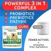imageDog Probiotics Chews  Hemp Treats  Glucosamine Bundle  Digestive Enzymes  Prebiotics  Chondroitin MSM Omega3  Gas Diarrhea Allergy Constipation Upset Stomach Relief  Joint Pain Relief